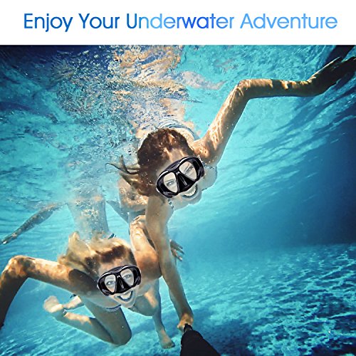 Teyo Diving Mask,Panoramic Scuba Diving Mask for Snorkeling Freediving Diving Dive Mask for Women and Men or Kids