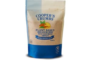 Cooper's Crumbs All Natural Gluten Free Low Carb Bread Crumb Alternative, High Protein, Vegan, Certified Kosher, Paleo, Keto (Original Four Spice Salute)