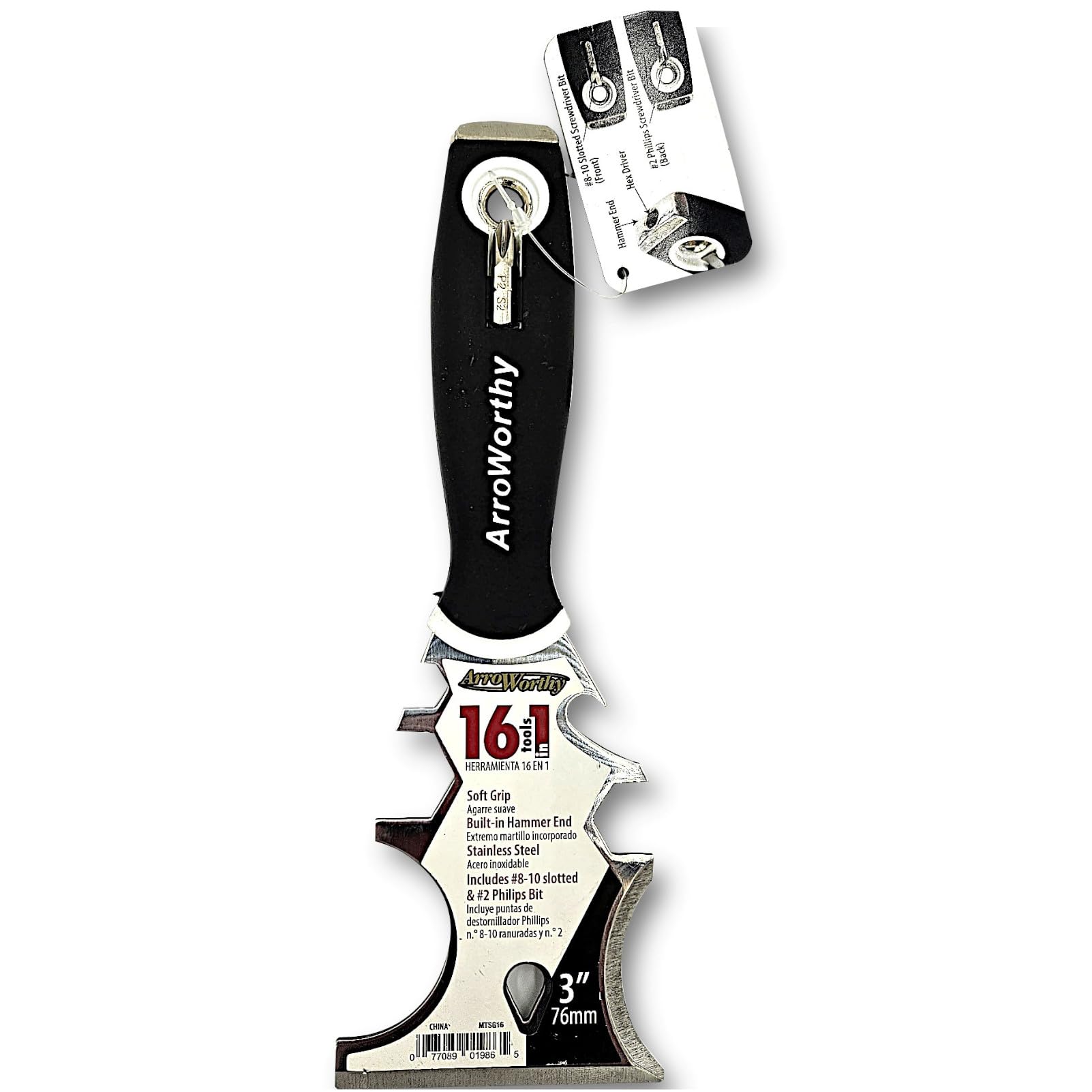 Arroworthy 16-in-1 Stainless Steel Decorators Tool