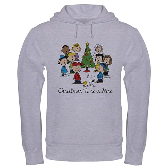 Amazon.com: CafePress The Peanuts Gang: Christmas is H Hooded