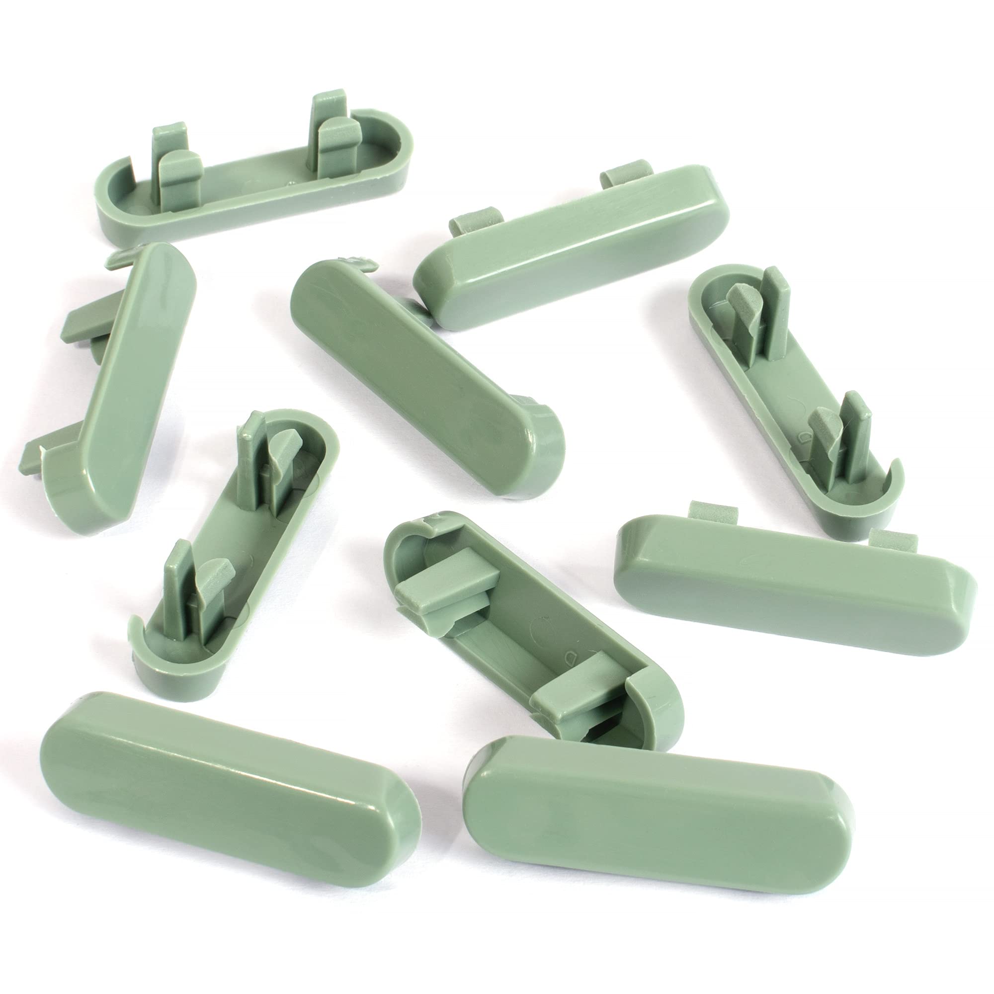 JCP 10 x Chartwell Green Window Drainage Cover Caps Weep Hole Covers for UPVC Windows — image 1