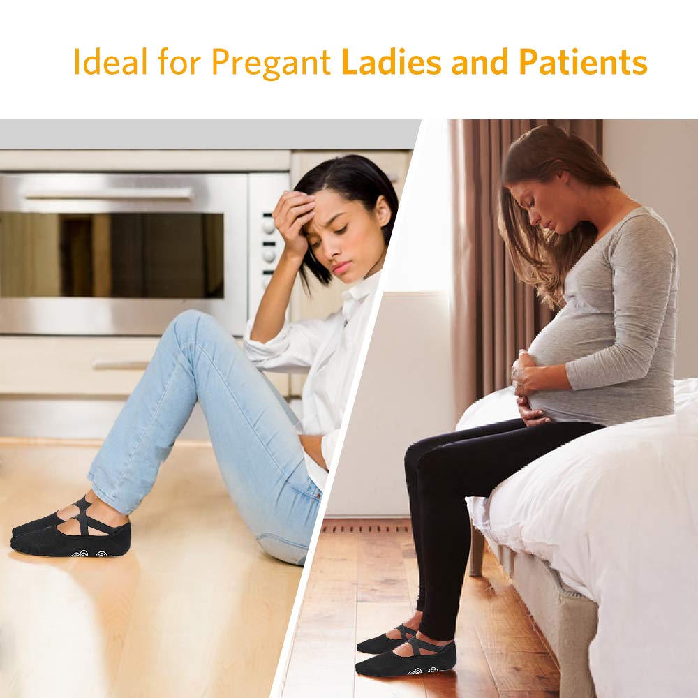 Tomight 3 Pairs Non Slip Yoga Socks for Women, Perfect for Pilates, Pure Barre, Ballet, Barefoot Workout