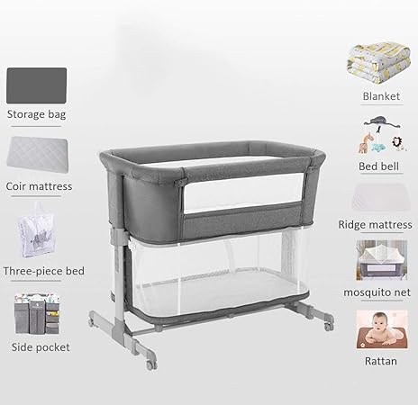 rocking chair with bassinet