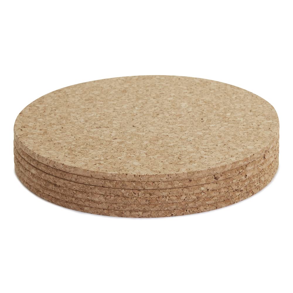 Apollo 200 x 200 mm Cork Place Mats, Set of 6