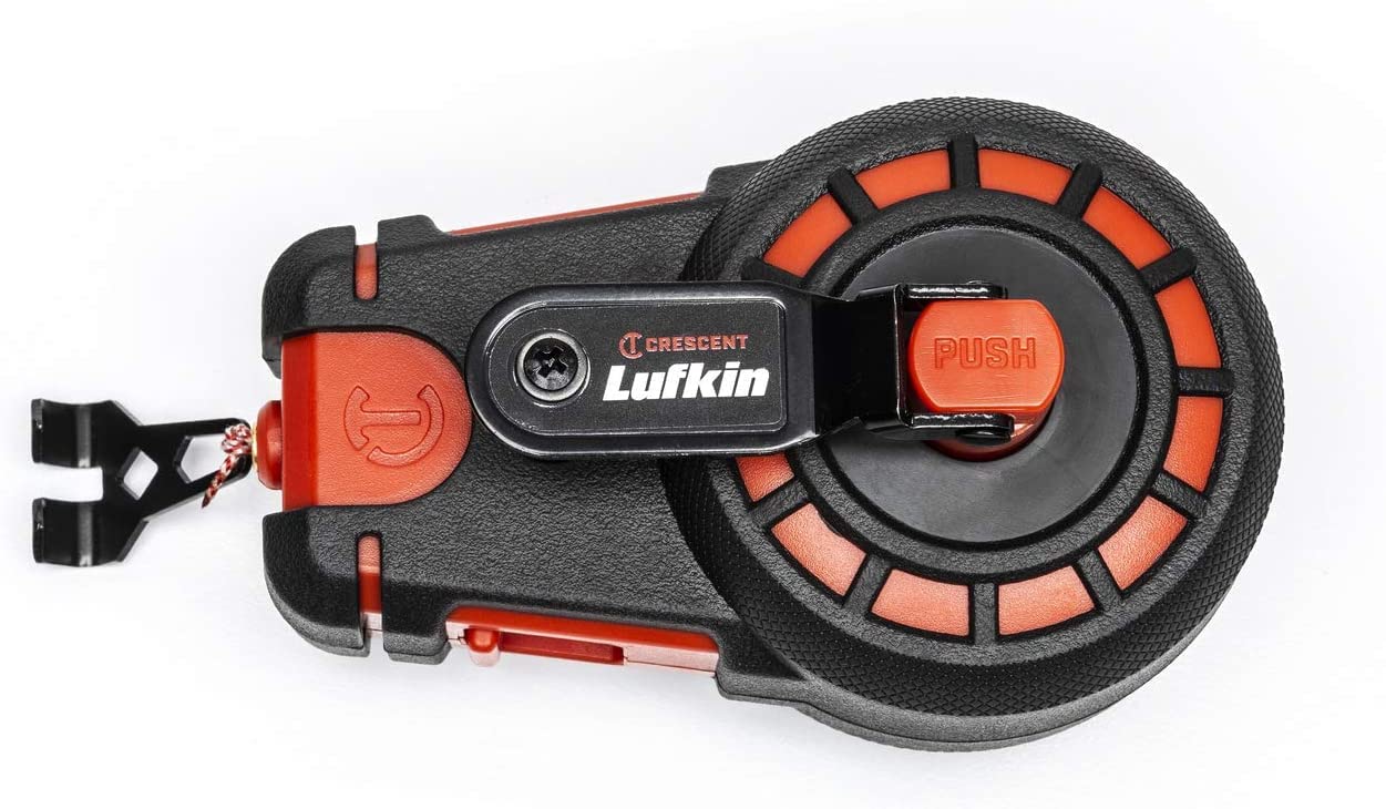 Crescent Lufkin 50' Compact Chalk Reel with Blue