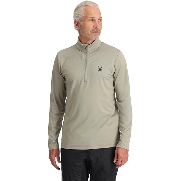 スキー SPYDER half zip sweater Spyder Men's Bandit Zip Fleece Ski Base Layer Jacket at