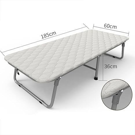 Amazon 折り畳みベッド シングル 簡易ベッド 軽量 昼寝ベッド 人体工学設計 全面通気性 高密エコ複合生地 携帯便利 オフィス用 家庭用 旅行用 ベッドフレーム オンライン通販