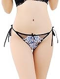 DDSCOLOUR Women Knickers Lace Massage Pearl Thon G String Underwear Ladies Sexy Temptation Underwear Lingerie