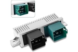 VORGENS Glow Plug Control Module, 904-282 Glow Plug Relay Controller Fits for Ford F250/F350/F450 | E350/E450/E550 SuperDuty | Excursion, V8 Powerstroke Diesel Engine, 6.0L/6.4L/7.3L, 1999-2010