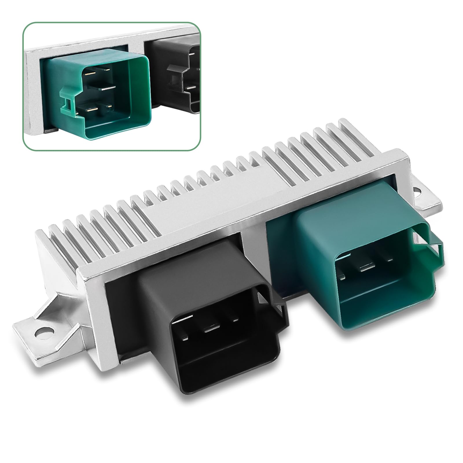 Photo 1 of VORGENS Glow Plug Control Module, 904-282 Glow Plug Relay Controller Fits for Ford F250/F350/F450 | E350/E450/E550 SuperDuty | Excursion, V8 Powerstroke Diesel Engine, 6.0L/6.4L/7.3L, 1999-2010