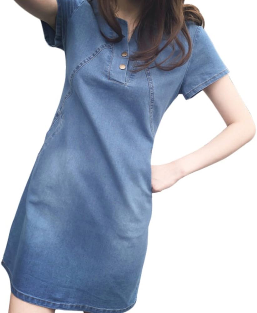 amazon plus size denim dresses