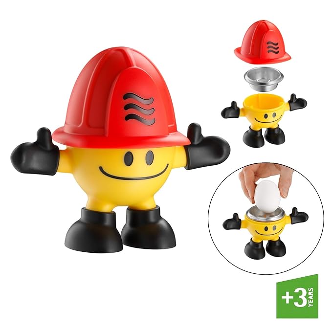 WMF McMicro Cocedor Huevo de microondas, Rojo y Amarillo ...