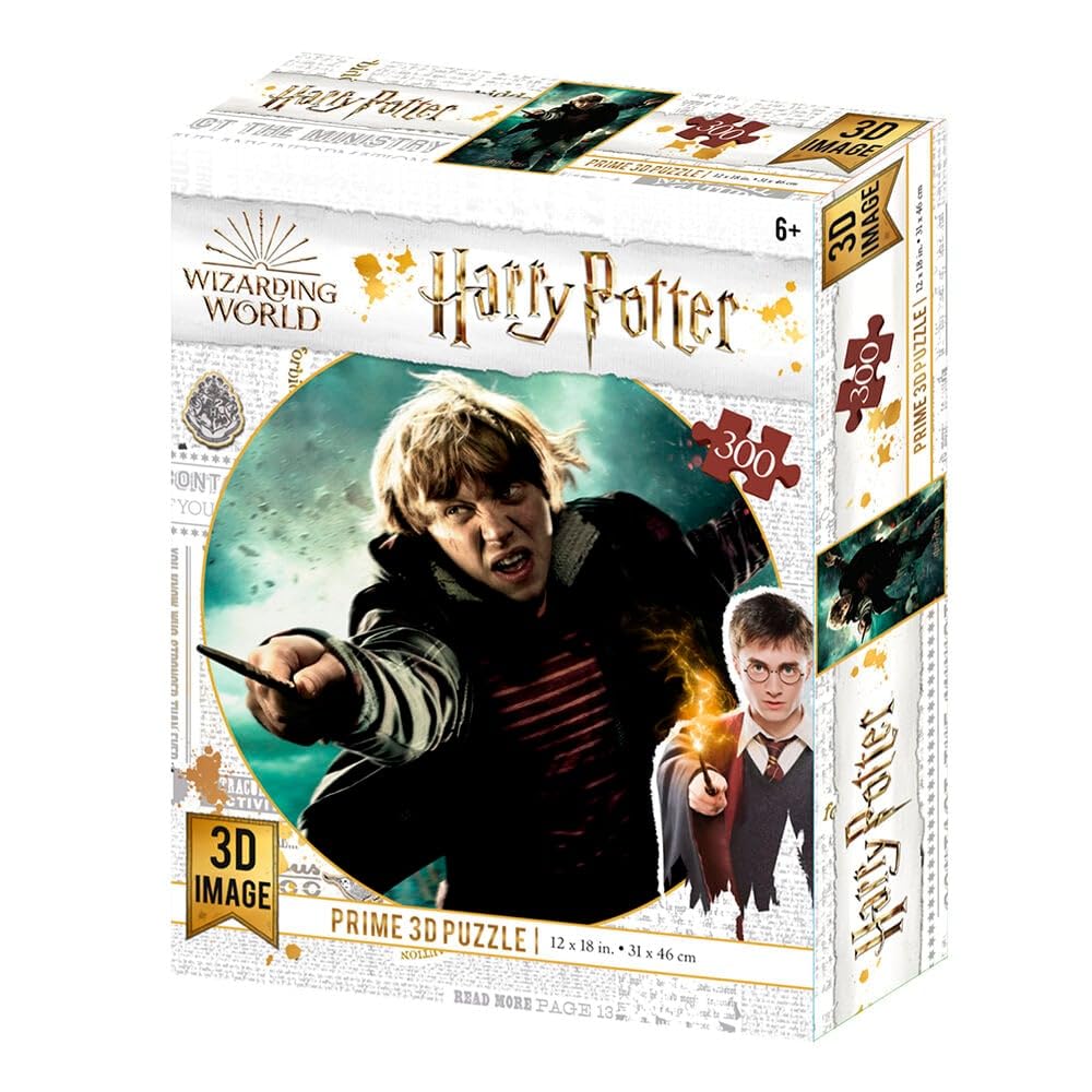Harry Potter 3D Effect 300 Piece Ron Weasley Puzzle