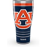 Tervis Traveler Auburn Tigers - MVP Triple Insulated Tumbler Travel Cup Keeps Drinks Cold & Hot, 30oz, Stainless Steel