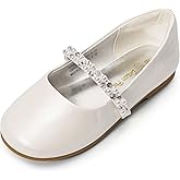 DREAM PAIRS Girls Mary Jane Dress Shoes Ballerina Flats for Wedding, Party (Toddler/Little Kid/Big Kid)