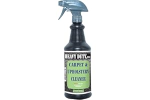 Heavy Duty Carpet & Upholstery Cleaner - 32 fl oz - Professional Strength, Fast-Acting Formula for Stains & Odors - Safe for 