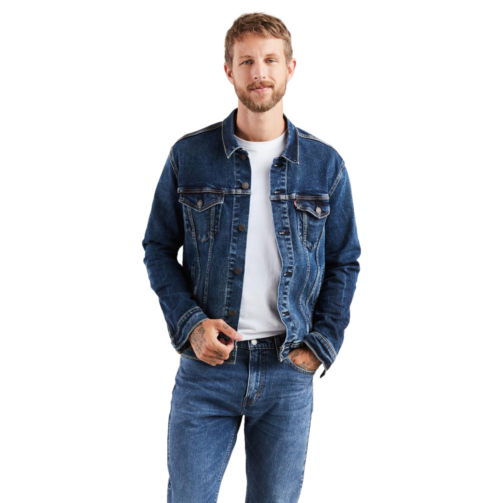 thumbnail image 2 of Levi's Men's Trucker Jacket (Also Available In Big & Tall) At Men’s Clothing Store 2 of 11