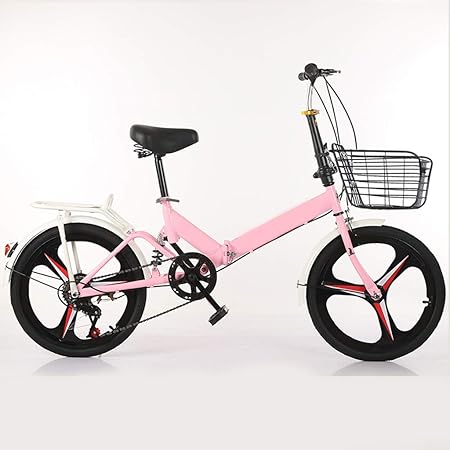 pink hybrid bike