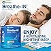 Breathe-IN™ Nasal Strips – Drug-Free Nasal Congestion Relief & Improved Breathing, Soft & Comfortable, Blocked Nose Strips For Men & Women, For Snoring, Common Cold & Allergies 50ct