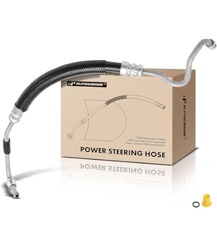 thumbnail image 2 of Sunsong Steering Hose Sunsong Power Steering Pressure Hose | Replacement For Chevrolet & GMC | High Pressure Fluid Line GMC Steering Pressure Hose 2 of 13