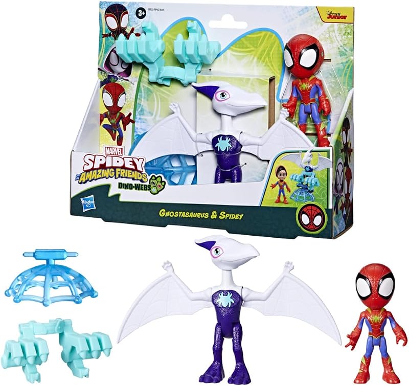 Spidey and His Amazing Friends Ghostasaurus & Spidey Super Hero 2-Pack Hasbro