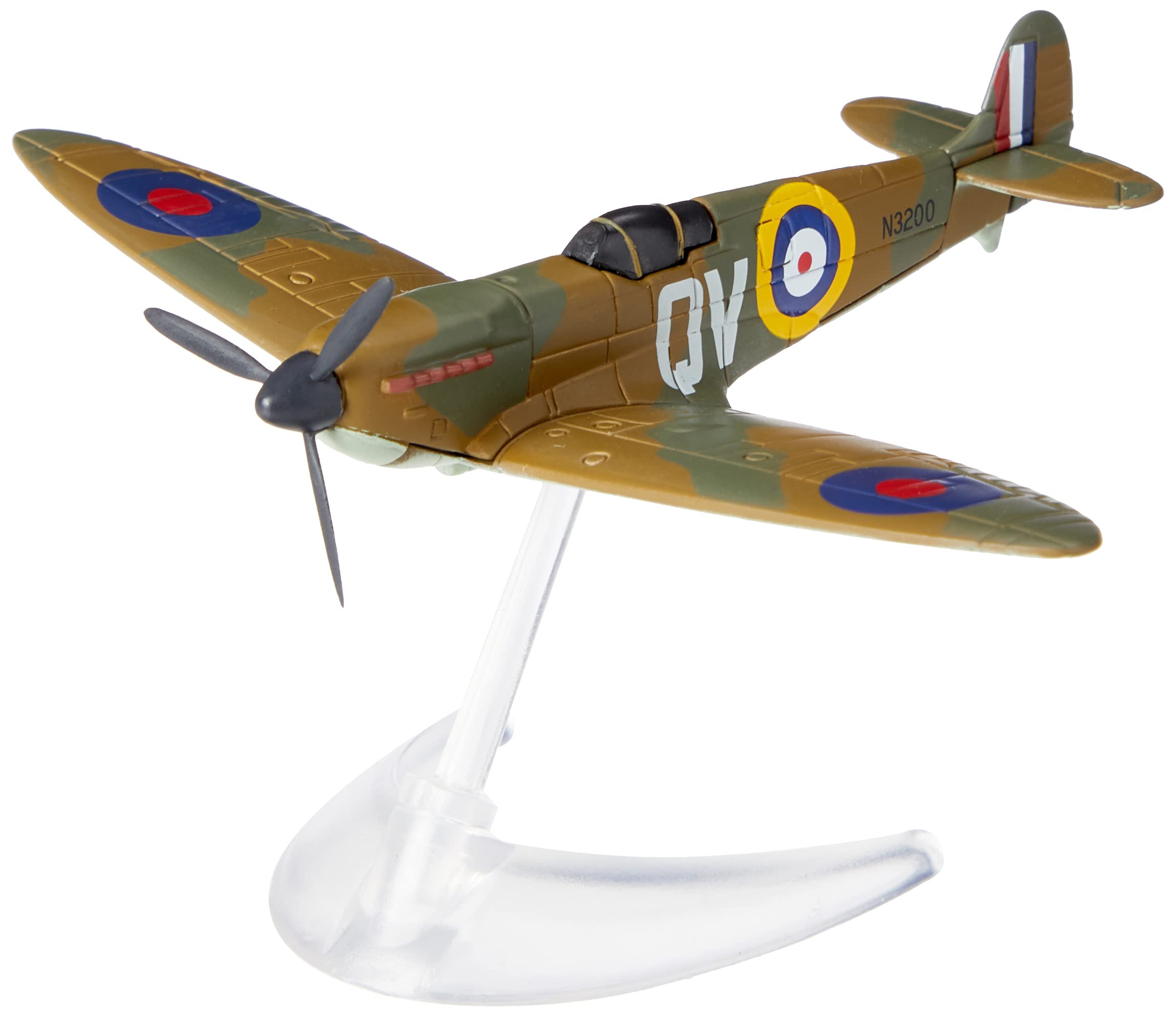 Corgi CS90650 Flying Aces Supermarine Spitfire Model Airplane - Diecast Planes & Aircraft Models for Ages 14+, Die Cast Plane, Toy Airplanes - Gift for Young Aviation Fans, Birthday Gifts for Him