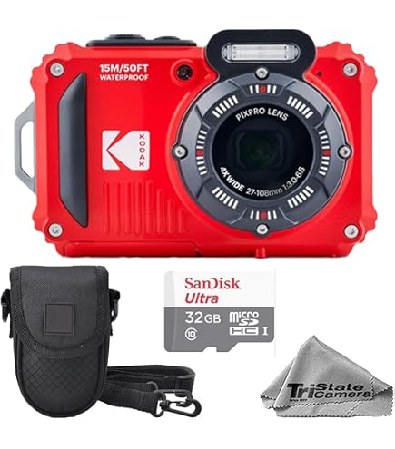 Amazon.com : KODAK PIXPRO WPZ2 Waterproof Digital Camera Bundle