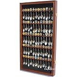 Amazon.com: 36 Souvenir Tea Spoon Display Case Rack Wall Mountable ...