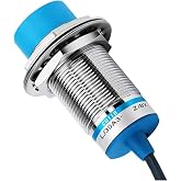 Inductive Proximity Sensor Switch, M30 Thread, Unshielded Installation, AC Type-2 Wire, NO(Normally Open) LED Indicator