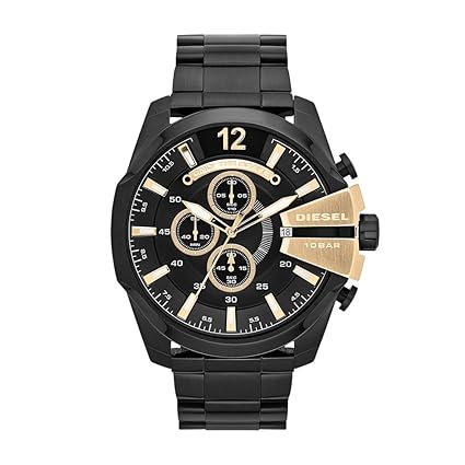 Diesel Chief Series Analog Black Dial Mens Watch - DZ4338