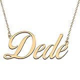 HUAN XUN Customized Custom Simple Any Name Necklace