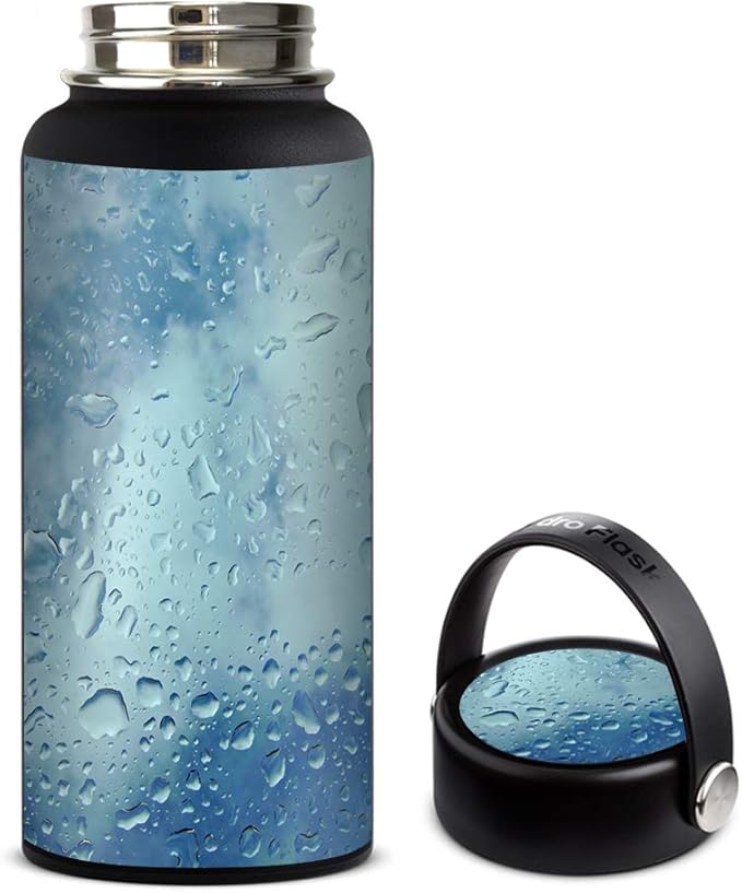 hydroflask covered in stickers
