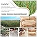 Eshow Japanese Tatami Cushion Floor Pillow Zafu Natural Seat Furniture Meditation Furniture Floor Mat Cushion Multi-functional Handmade Breathable Square,Beige