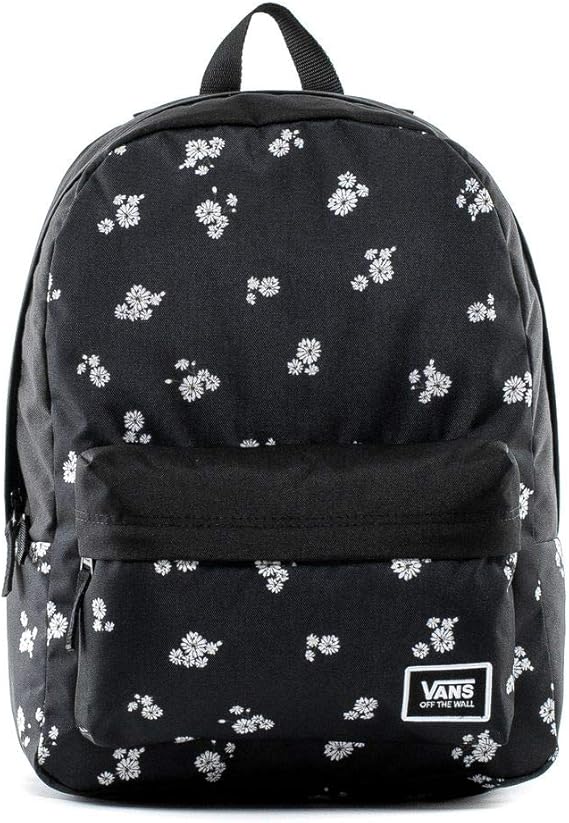 vans realm botanical checkerboard backpack