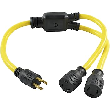 Amazon.com: Conntek YL1430530 30-Amp 125/250-volt L14-30P ... l5 30p wiring ac plug 