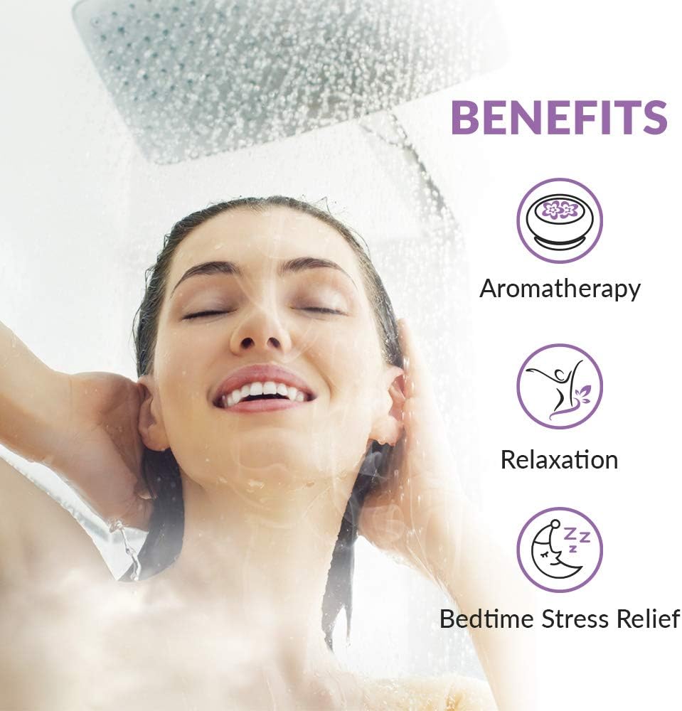 BodyRestore Shower Steamers (Pack of 15) Gifts for Women and Men - Lavender Essential Oil Scented Aromatherapy Shower Bomb, Nighttime Relaxation & Unwind Shower Tablets – Gift for Mom: Health & Personal Care