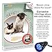 Pet Urine Detector 365NM Black Light Flashlight: PeeDar - Precision UV LED Pee Finder Tool. Locate Cat/Dog/Animal Stains. Uses: Hotel Inspection, Security Marks. 365NM–370NM Finds Invisible Urine Fast