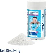 Clearwater Chlorine Granules 1 kg for Pools Hot Tubs Disinfecting Fast Dissolve view 3
