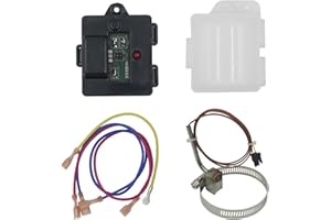 SSLLZDQ Temp Monitor Control Kit 637360 Compatible with Norcold 2118, 1200, 1201, 1210, 1211 Series for RV Refrigerator partsrv Temperature Monitor RV Refrigerator Overheat Sensor Models