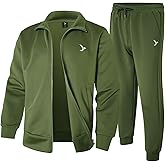 Brimisal Men's Tracksuits Sweatsuits For Men 2 Piece Sets Outfits Long Sleeve Casual Full Zip Athletic Jogging Sportswear