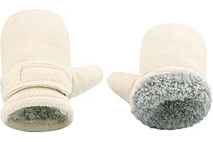 BAVST Baby Toddler Winter Mittens Girls Warm Fleece Lined Gloves Kids Sherpa Lined Mittens for Boys