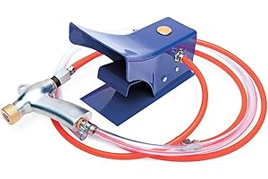 Eastwood Blast Cabinet Foot Pedal Operating System and Gun | Precise Control Sandblaster Gun and Pedal Kit | Works with Virtu