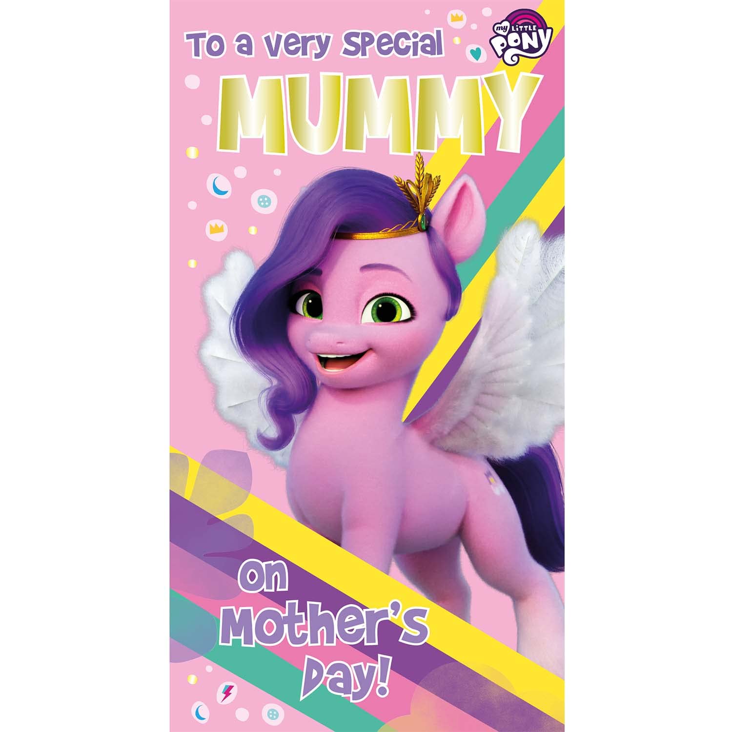 MY LITTLE PONY To A Magical Mummy Mother's Day Card, Mothers Day Card, Card For Mummy, 9 x 5