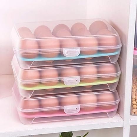 Dispensador de huevos para refrigerador de cocina, caja de ...