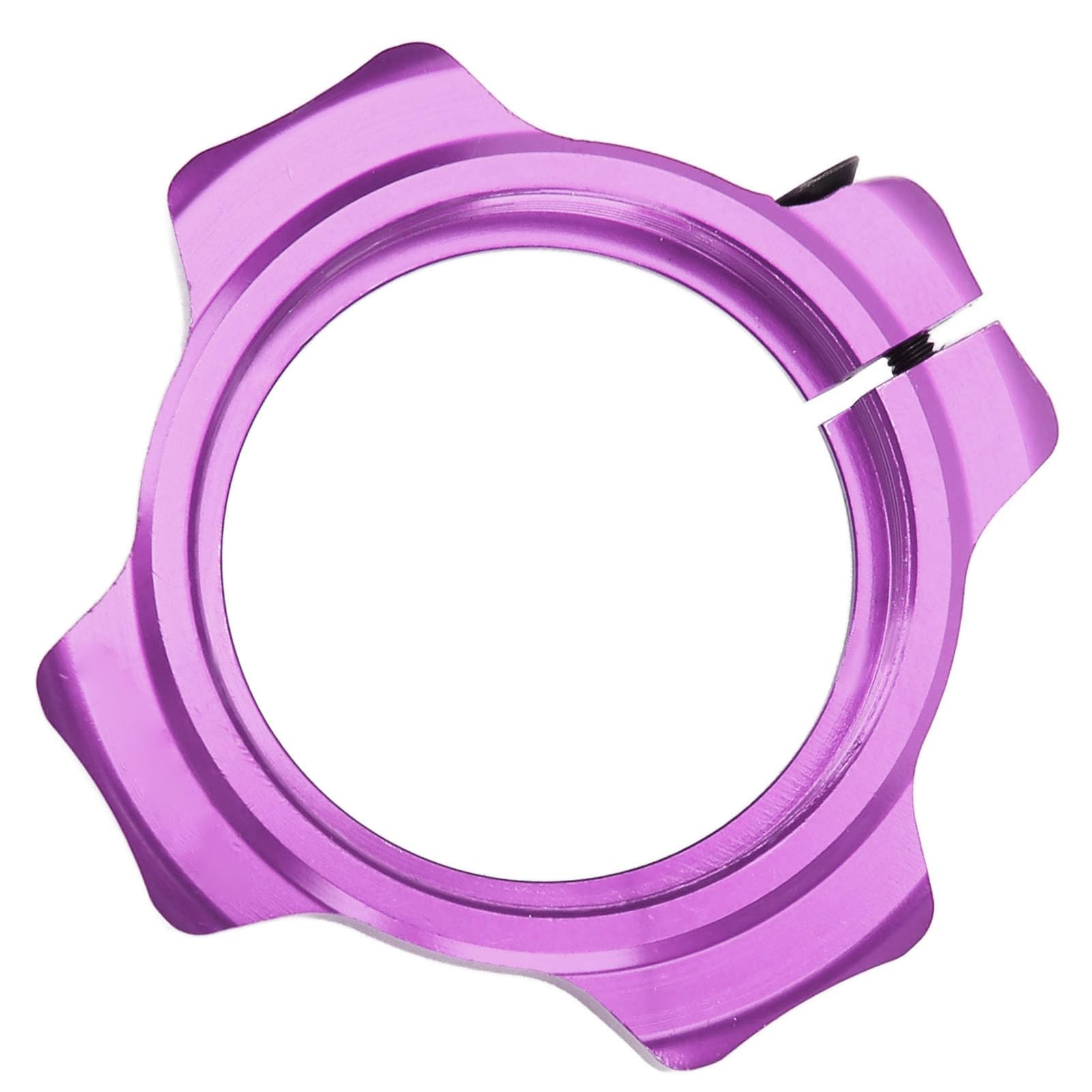 28.99mm Bicycle Crank Alloy Bottom Bracket Adjuster Bike Alloy Bottom Bracket Preload Adjuster Kit for DUB Bike Crank Upgrade Parts(Purple)