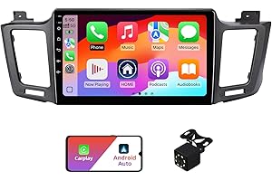 2+32G Android 13 Double Din Car Stereo for Toyota RAV4 2013-2018 with Built-in 10.1" Touch Screen Radio Wireless Carplay/Andr