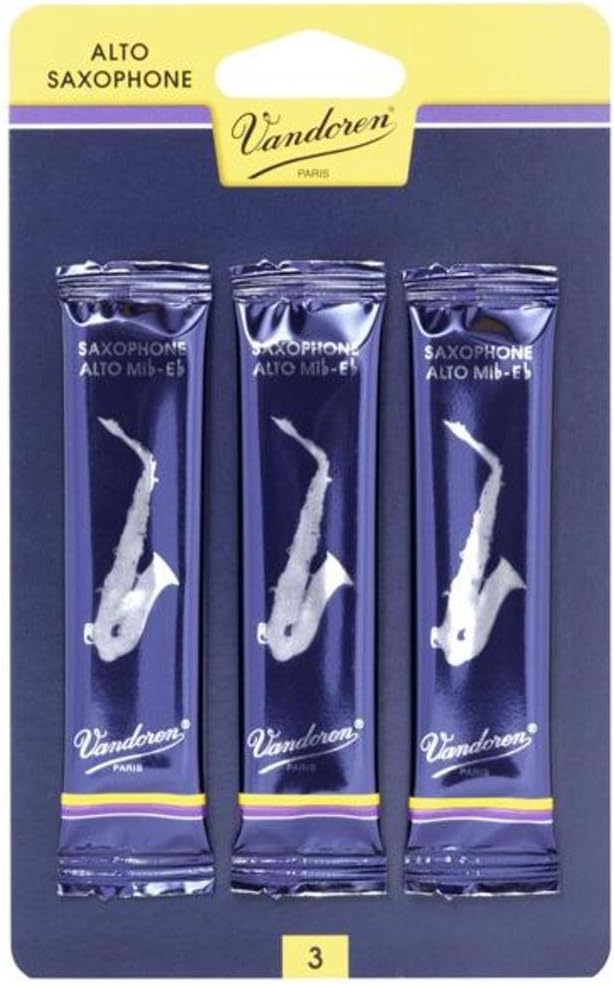 Vandoren Reeds Alto Sax 1.5 Traditional (3 Pack)