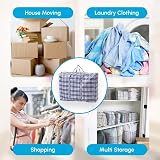 1ABOVE 5 Pack Jumbo Reusable Waterproof Bags 70x60x28 cm with Handles view 2