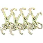 SEBLAFF 4-Pcs Trailers Pull RTJ G70 Towing Hooks Replacement for J Hook T Hook R Hook Heavy Duty Wrecker Towing Truck Hauler