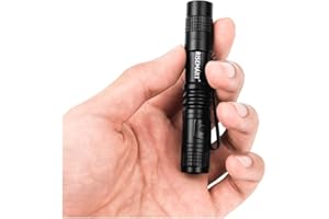 Mini Flashlight, RISEMART Small Flashlight -Ultra Bright -Handheld Flashlights-Water-Resistant - Perfect for Camping, Hiking,